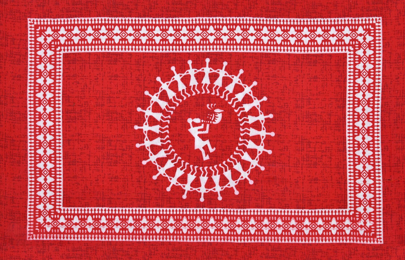 Jaipuri Cotton Printed Double Bedsheet With Two Pillow Covers - Image 3