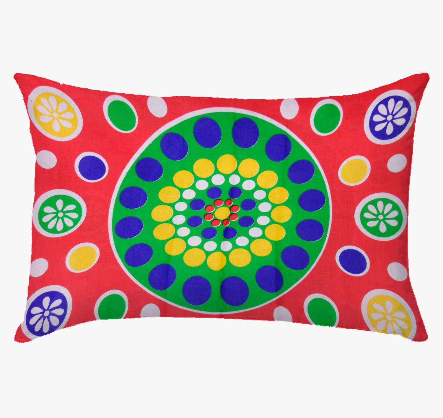 Jaipuri Printed Cotton Double Bedsheet With Two Pillow Covers. - Image 2